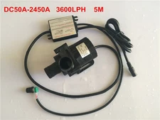 Speed Adjustable 24Vdc 3-Phase Hot Water Circulation Pump 5M 3600L/H Sumbersible