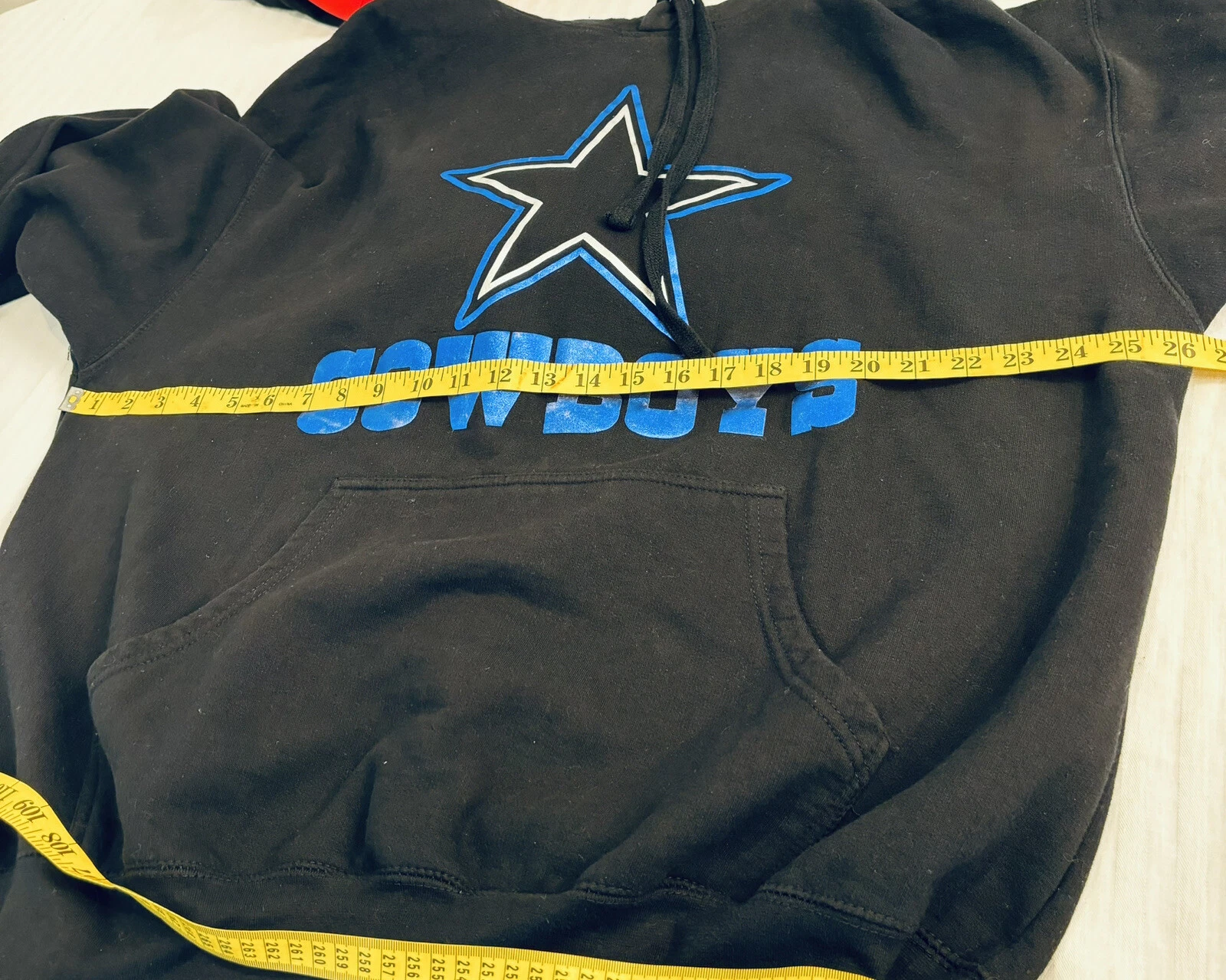 Dallas Cowboys Black Hoodie Mens Size 3X