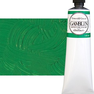 Gamblin artists grade emerald Green 150ml (729911122709)