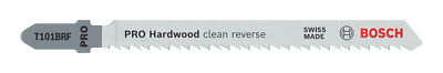 Bosch Zubehör Pro Hardwood clean reverse T101BRF Stichsägeblatt, 100 mm - 5er...