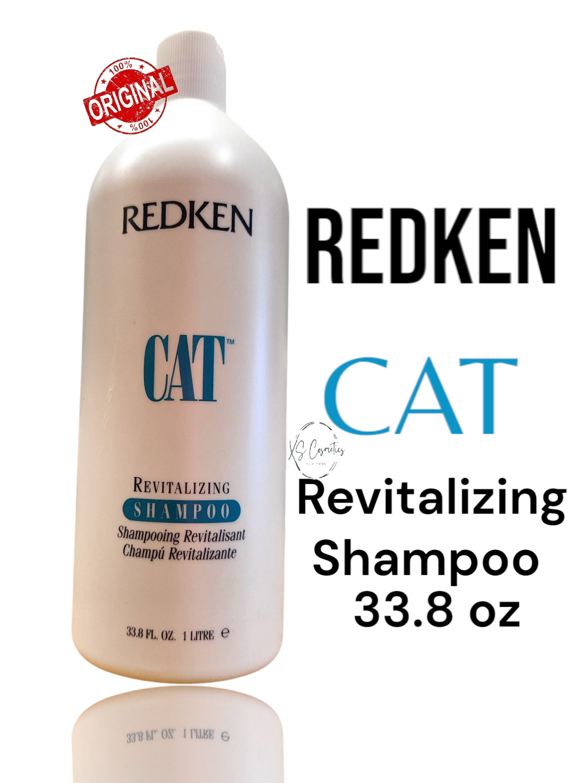 ВОССТАНАВЛИВАЮЩИЙ ШАМПУНЬ ДЛЯ КОШЕК REDKEN, 33,8 жидких унции, НОВЫЙ