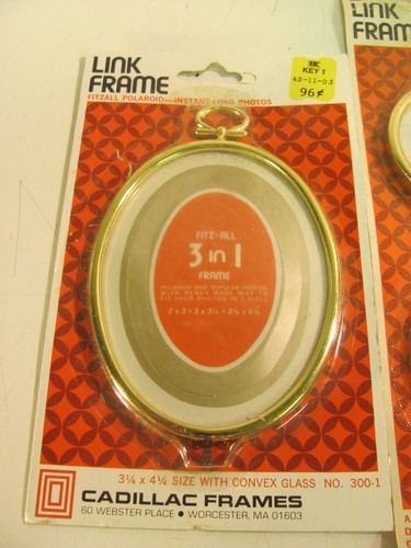 VINTAGE LINK FRAMES by Cadillac Frames Lot of 3 Packages - Picture 4 of 7