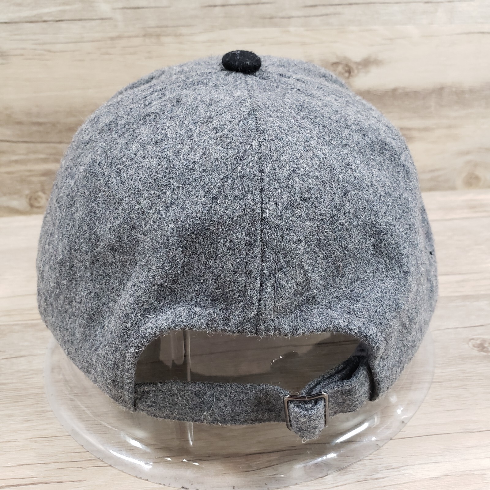 Phase 3 Wool Baseball Hat Cap Strap Back Gray Cro… - image 2