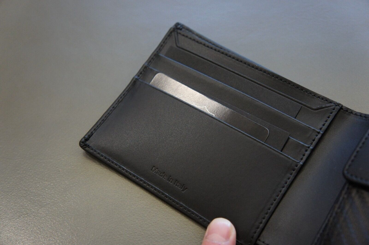 NIB Genuine BMW M Power Leather Card Cash Coin Pouch Purse Wallet