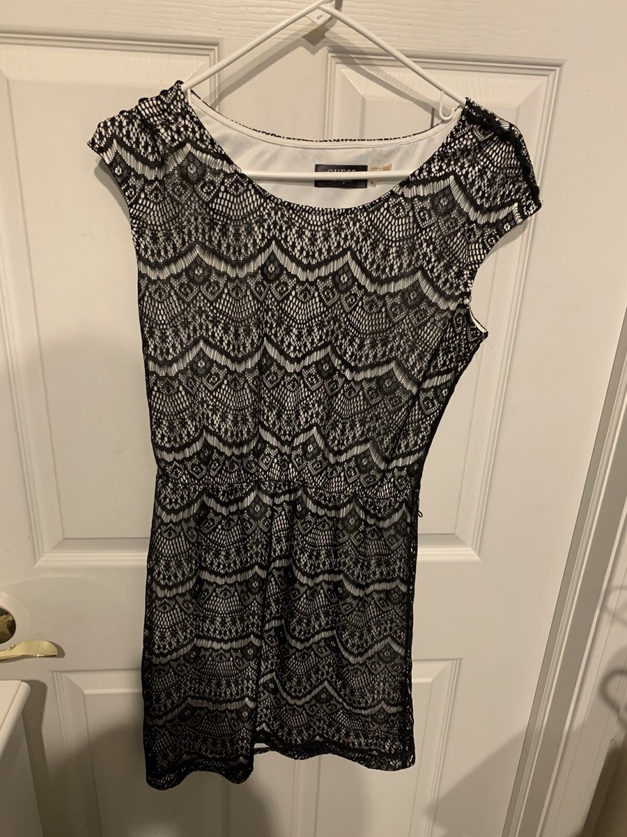 guess los angeles black dress Guess Clothing Los Angeles Women's Black Dress Cut Out Size 2 NWT
