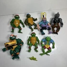Vintage TMNT Figure Lot - Rocksteady, Ghengis Frog,  Scumbug MORE