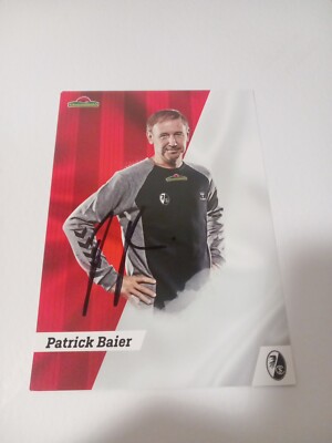Signed postcard Patrick Baier SC Freiburg new