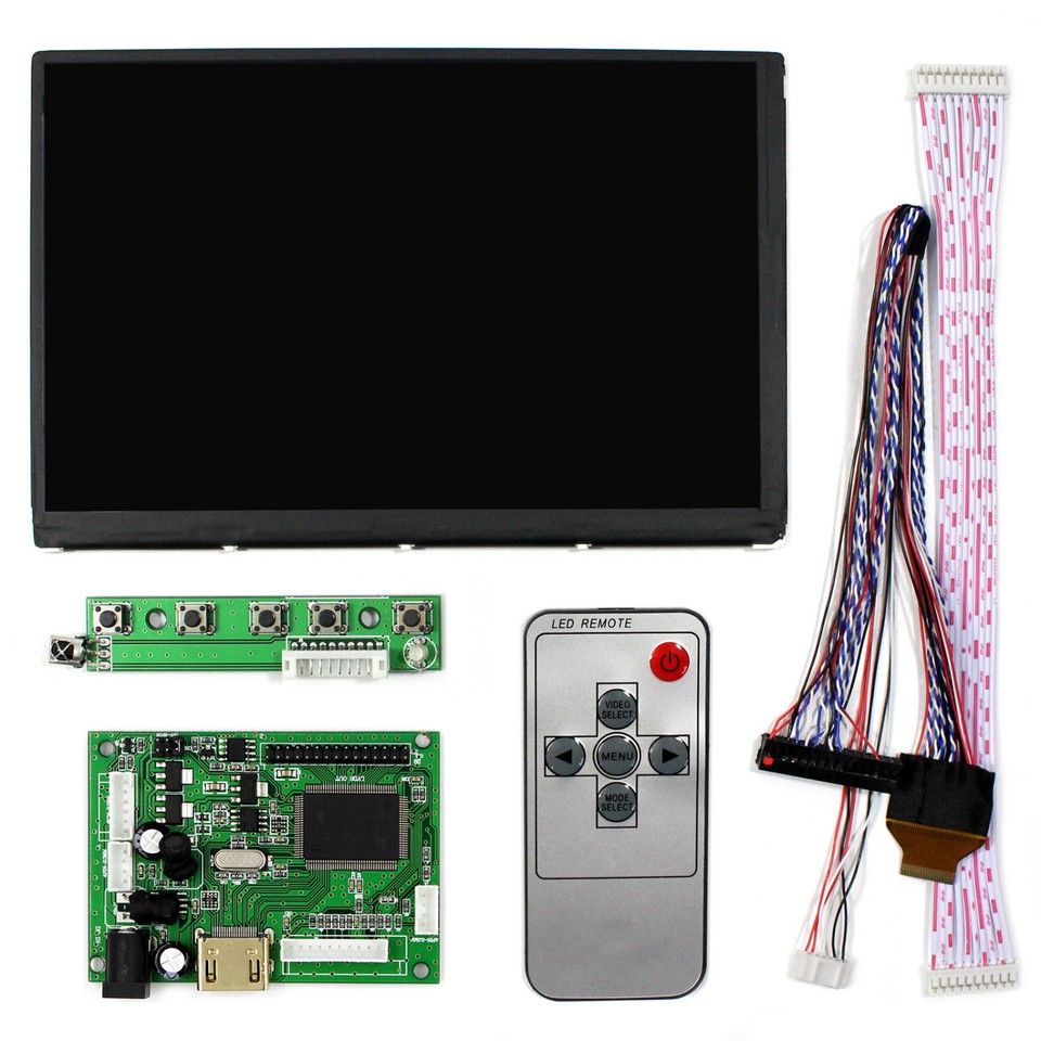 Kit Ecran LCD 7 Pouces N070ICG-LD1 Avec Carte Contrôleur USB HD VGA AV (1280x800 IPS)