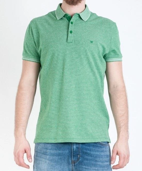 Wrangler Hombre Manga Corta Refinado Polo - Imagen 4 de 4