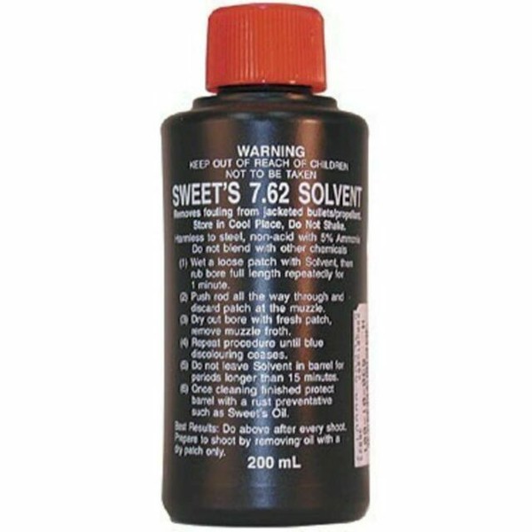 Sweets 7.62 Solvent 200ml Removes Copper Fouling From The Bore online