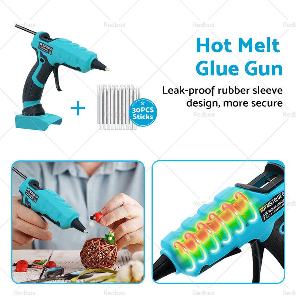 Electric Heat Repair DIY Tools 50W Cordless Hot Glue Gun For Makita 18V