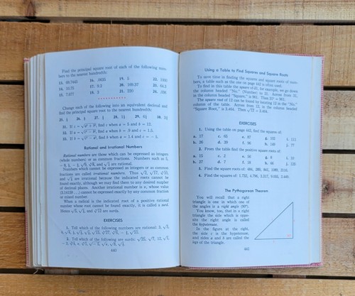 ALGEBRA ~ BUCH 1 ~ VINTAGE 1955 BUCH - Bild 22 von 24