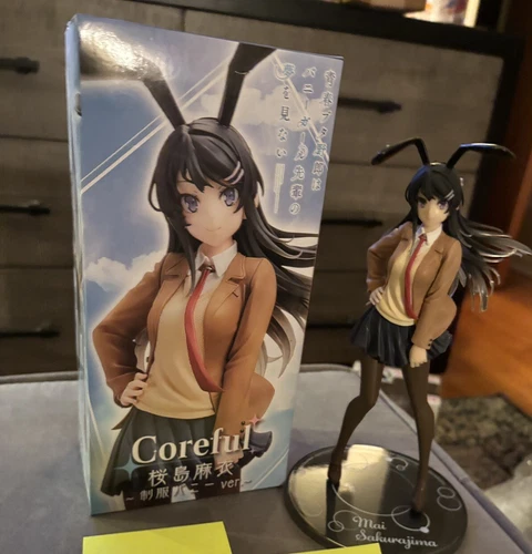 Bunny Girl Senpai Coreful Mai Sakurajima Figure Uniform Bunny Ver.