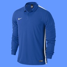 NIKE CHALLENGE LONG SLEEVE FOOTBALL SHIRT Dry Academy Men's Drill Top XL BLUE