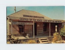 Postcard Judge Roy Bean's Court House Langtry Texas