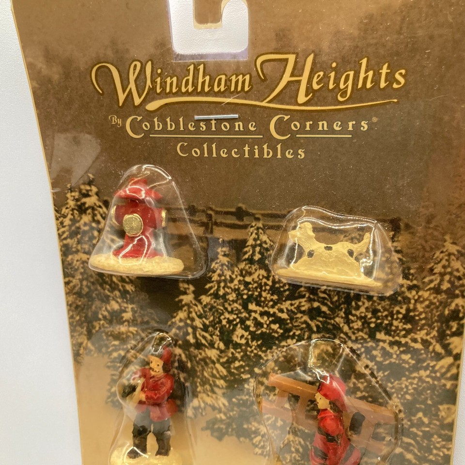 Windham Heights Cobblestone Corners Collectibles Accessories Firemen
