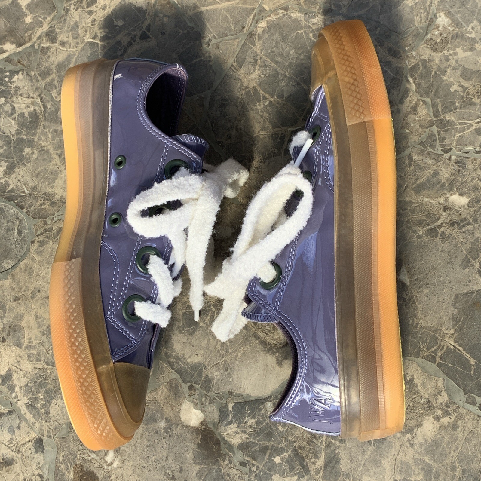 Converse J.W. Anderson Chuck Low Top Sz 5.5 Men Sz 7.5 Women Purple Leather thumbnail 8