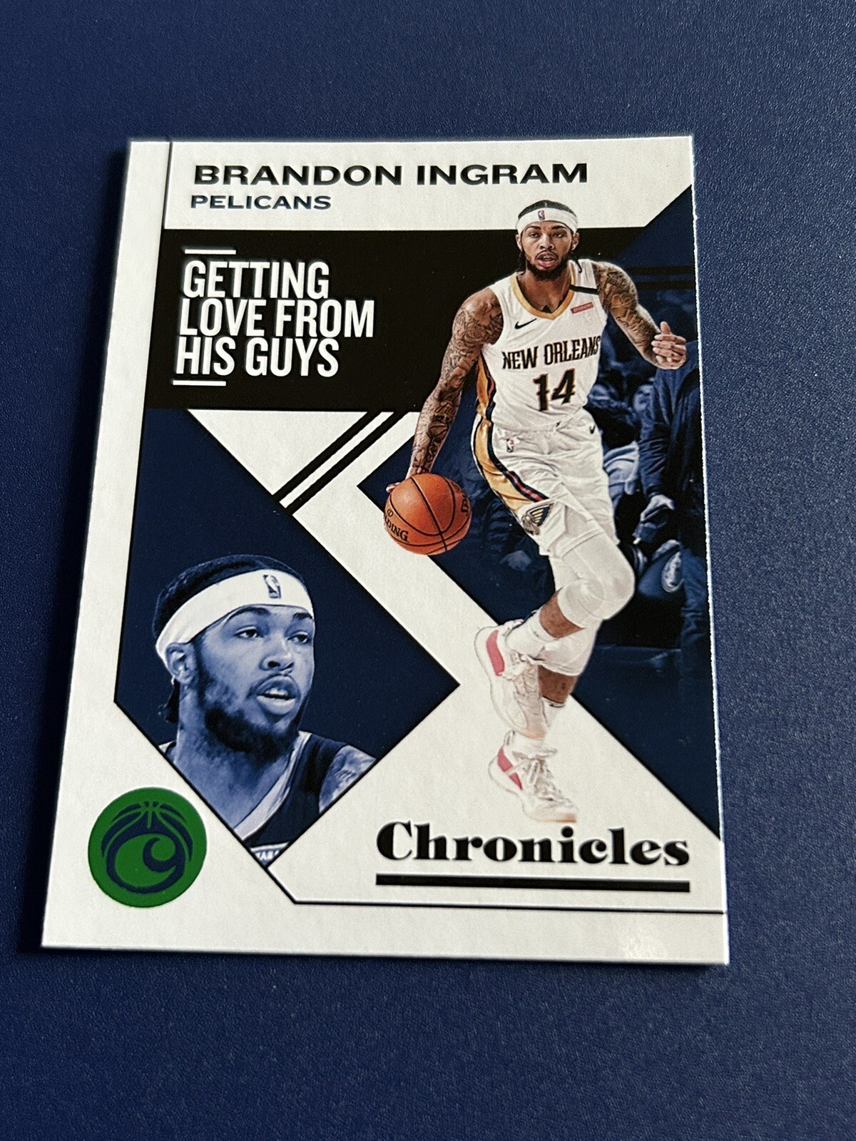 2020-21 PANINI CHRONICLES BRANDON INGRAM NEW ORLEANS PELICANS #47 Green