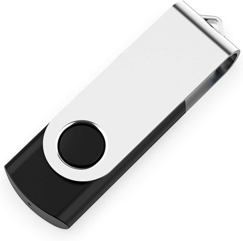 2 Pack 64GB USB Flash Drive USB 2.0 Thumb Drives Jump Drive Fold Storage Memory - Afbeelding 6 van 6