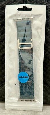 Apple Alpine Loop Band For Apple Watch Ultra / Ultra 2 - Blue/Cyan