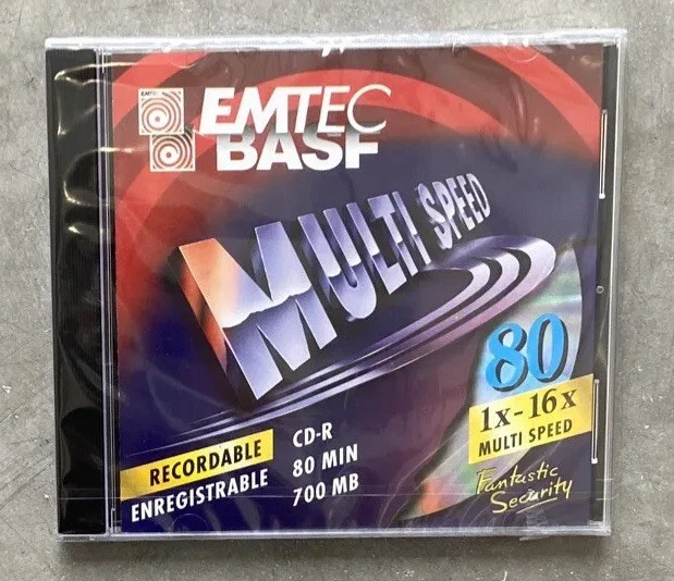 5x EMTEC CD-R Multi Speed 74 650 MB + 80 700 MB - Neu & Verschweißt - Bild 2 von 4