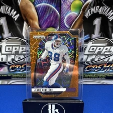 2024 Panini Prizm Jessie Armstead # 220 Orange Lazer Prizm New York Giants