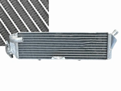 pour Kawasaki KX125 KX 125 C1 D1 2-stroke 1984-1985 84 85 Aluminium Radiateur - Photo 1/4