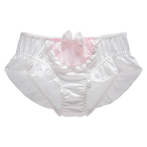 Lolita Sweet Girl Lace Panties Bow Briefs Sheer Underwear Japanese Underpants - Picture 17 of 25