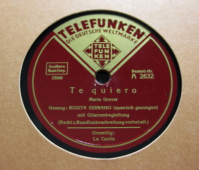 Rosita Serrano - Te quiero / La Casita TELEFUNKEN A 2632 (32)
