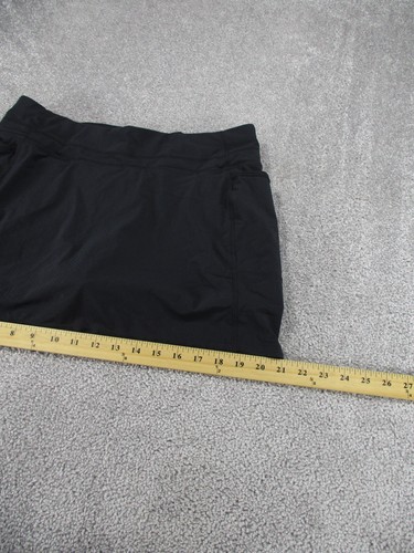 Athleta Skort Womens Large Dobby Be Free Black - Picture 5 of 10