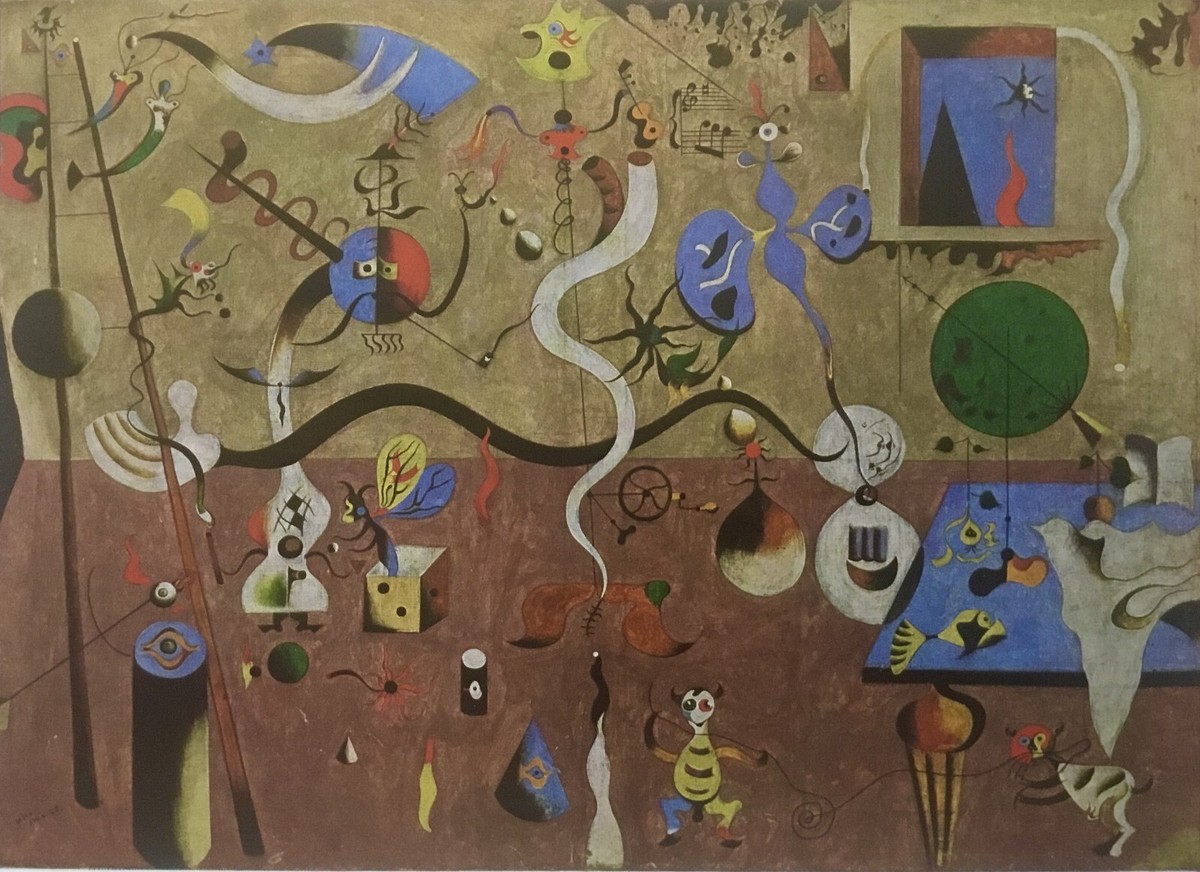 Joan Miro Harlequin Carnival Custom Framed Print | eBay