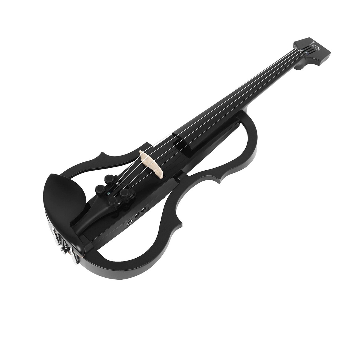 未使用品 Jurgensmeyer Electric Violin 4/4サイズ IRIN 4/4 Violin Full Size Set Carbon Professional Silent