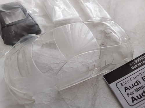 Kyosho Mini-Z Audi R8 LMS Clear Body Set MA-010/015 DWS Type MZN139 Very Rare - Picture 17 of 18