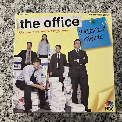 The Office Trivia Game Pressman 4123 NBC 2008