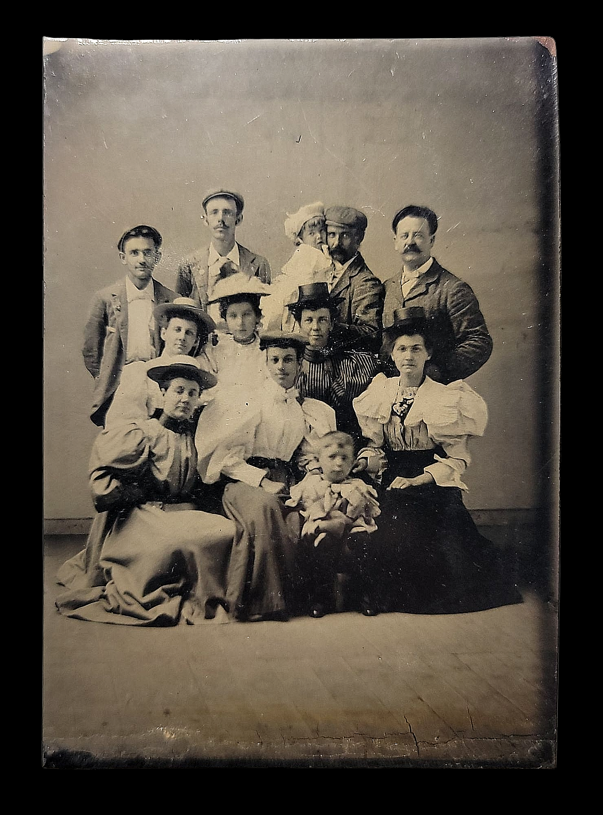 FRANCE FAMILLE ANDRÉ Martin Group Portrait Old Cabinet Photo 1890 EUR 30,00 - FR