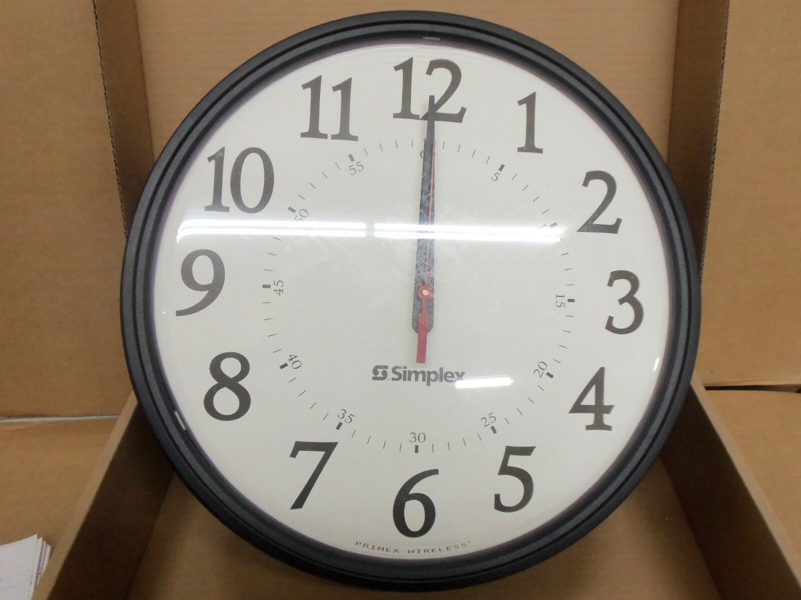 New In Box Primex Simplex 12480AS Wall Clock eBay