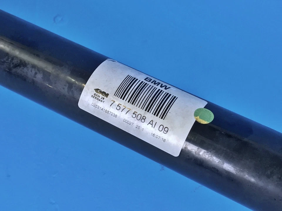 09-18 BMW F01 F06 F12 F13 640I 740I EJE TRASERO DERECHO EJE DE SALIDA 19K MILLAS Foto 3 de 4