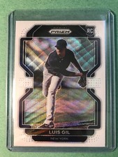 2022 Panini Prizm - Tier II #165 Luis Gil (RC) White Wave