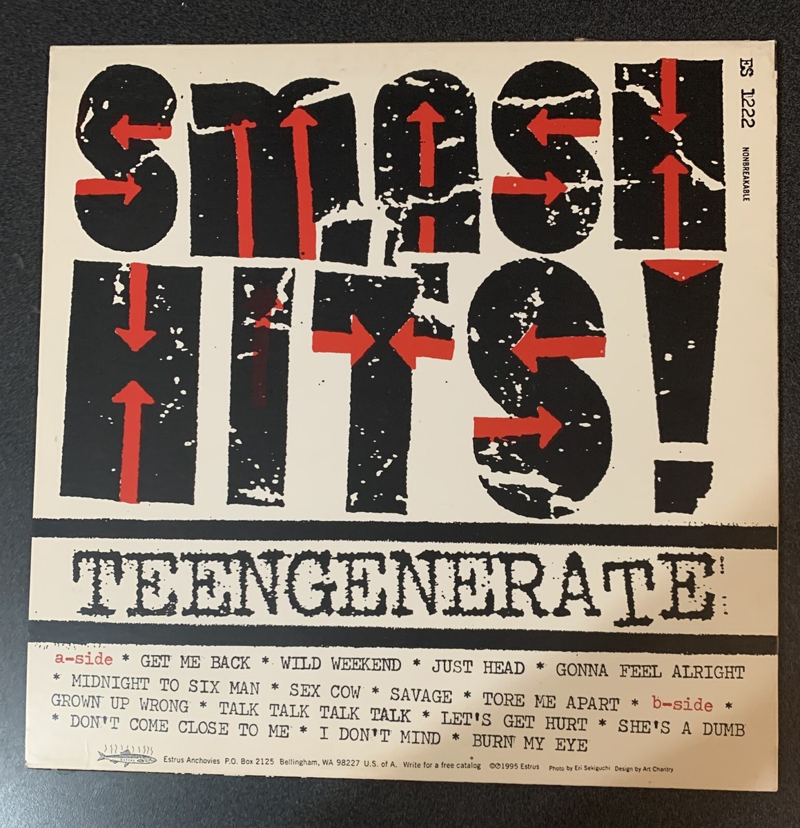 【LP】TEENGENERATE SMASH HITS! レコード TEENGENERATE - smash hits lp album vinyl original es-1222 1995 | eBay
