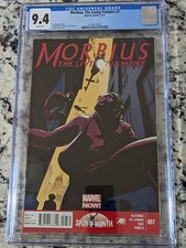 Morbius #7 CGC 9.4 (David Lopez Cover) (Spider-Man Is In Back Ground on Cover)  