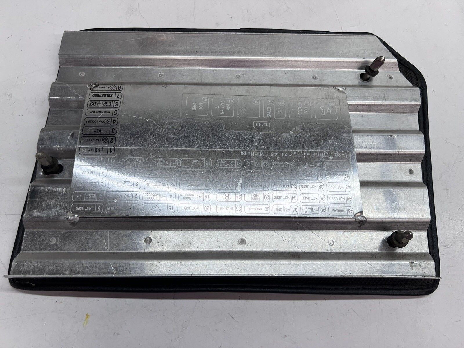 LAMBORGHINI GALLARDO FUSE CARPET COVER FOOTWELL FLOOR COVER OEM 407010530