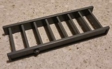 LEGO DUPLO - SCALA GRIGIO CHIARO 8 LISTELLI - POMPIERI - 2224 - VINTAGE