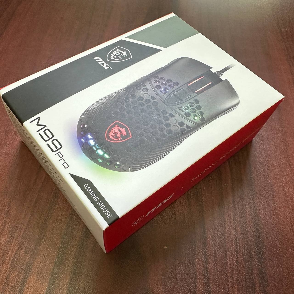 New MSI M99 Pro Wired USB RGB Gaming Mouse 6200 DPI Programmable