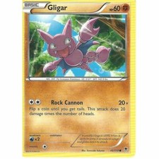 46/119 Gligar Common: Pokemon Trading Card Game XY-04 Phantom Forces