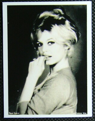 1 x Karte Adler Design Stars of the Silver Screen Brigitte Bardot # 6 von 25