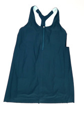 Athleta Ultimate 2-in-1 Support Dress LARGE Oceanic Teal Oasis Blue