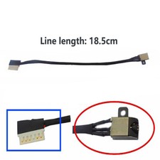 AC DC Power Jack Charging Cable For Dell Inspiron 15 5565 5567 P66F001 0R6RKM