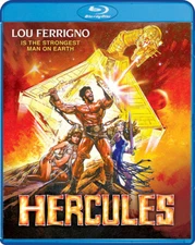 Hercules (Blu-ray, 1983) - - - EX LIBRARY COPY (see details) library packaging