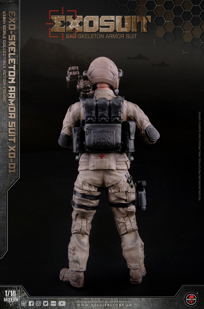 Soldier Story SSE001 EXO-Skeleton Armor Suit XO-01 Action Figure