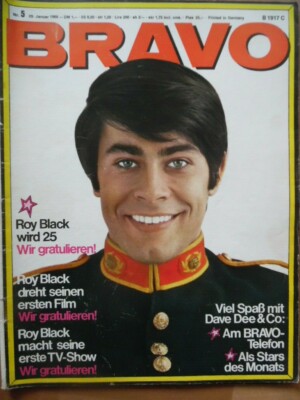 BRAVO 5- 1968 (1) Roy Black Marie Versini Robert Woods Elke Sommer Dave Dee & Co